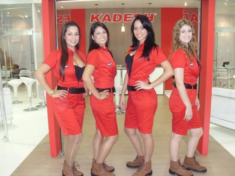 recepcionista para feiras