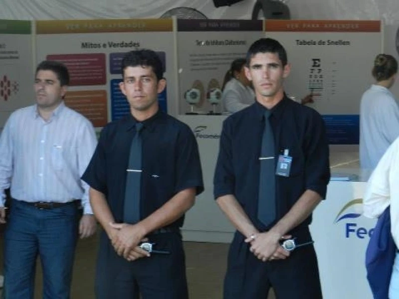 segurança para pequenos eventos