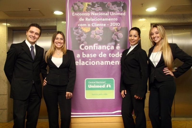 Recepcionistas Bilíngue para Eventos na Vila Medeiros - Recepcionista para Evento