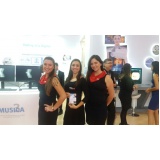 promotor para stand de feira Cupecê